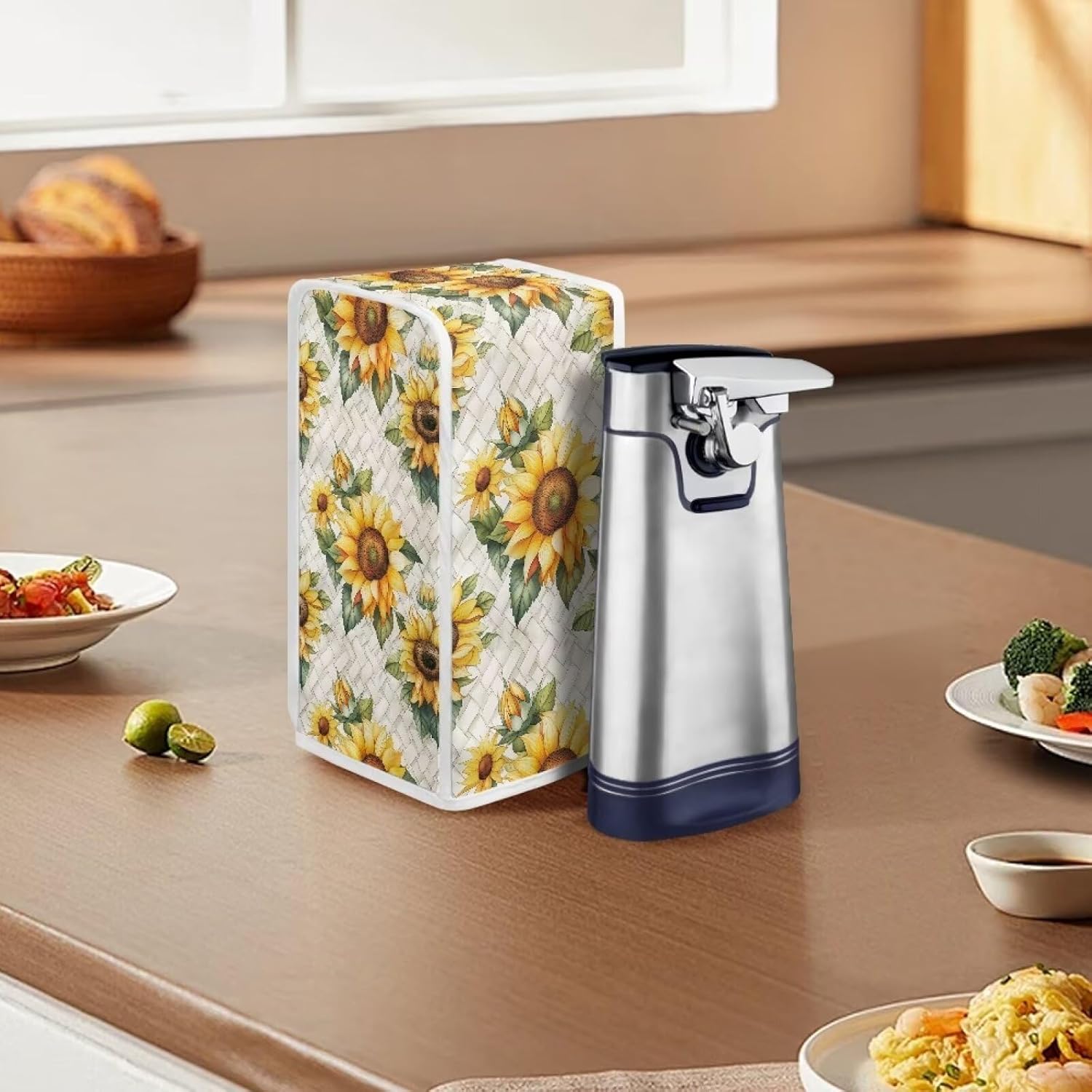 Sunflower Electric Can Opener Dust Cover