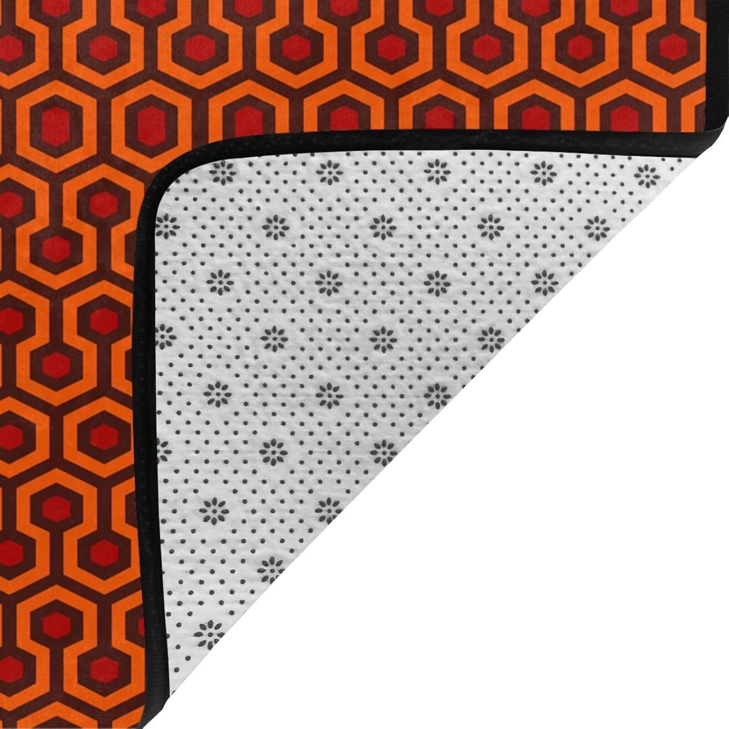 Breaux Shining Overlook Print Non-Slip Floor Mat