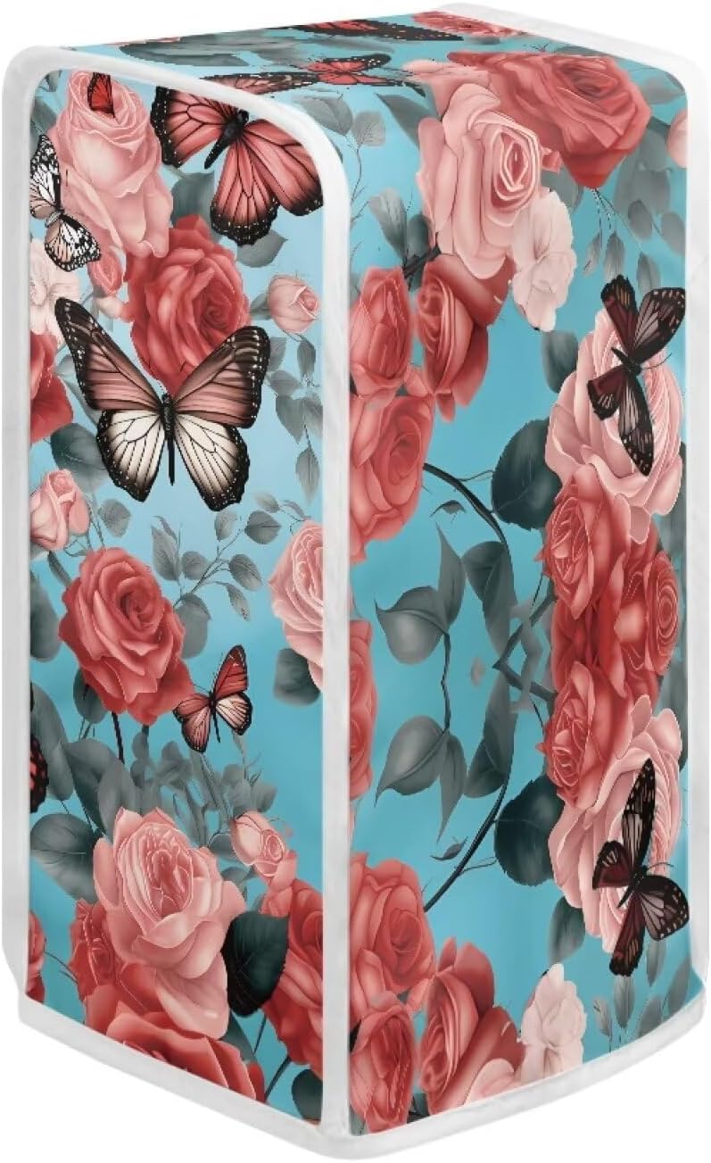 Stylish Can Opener Cover with Gothic Butterfly for Dust Protection