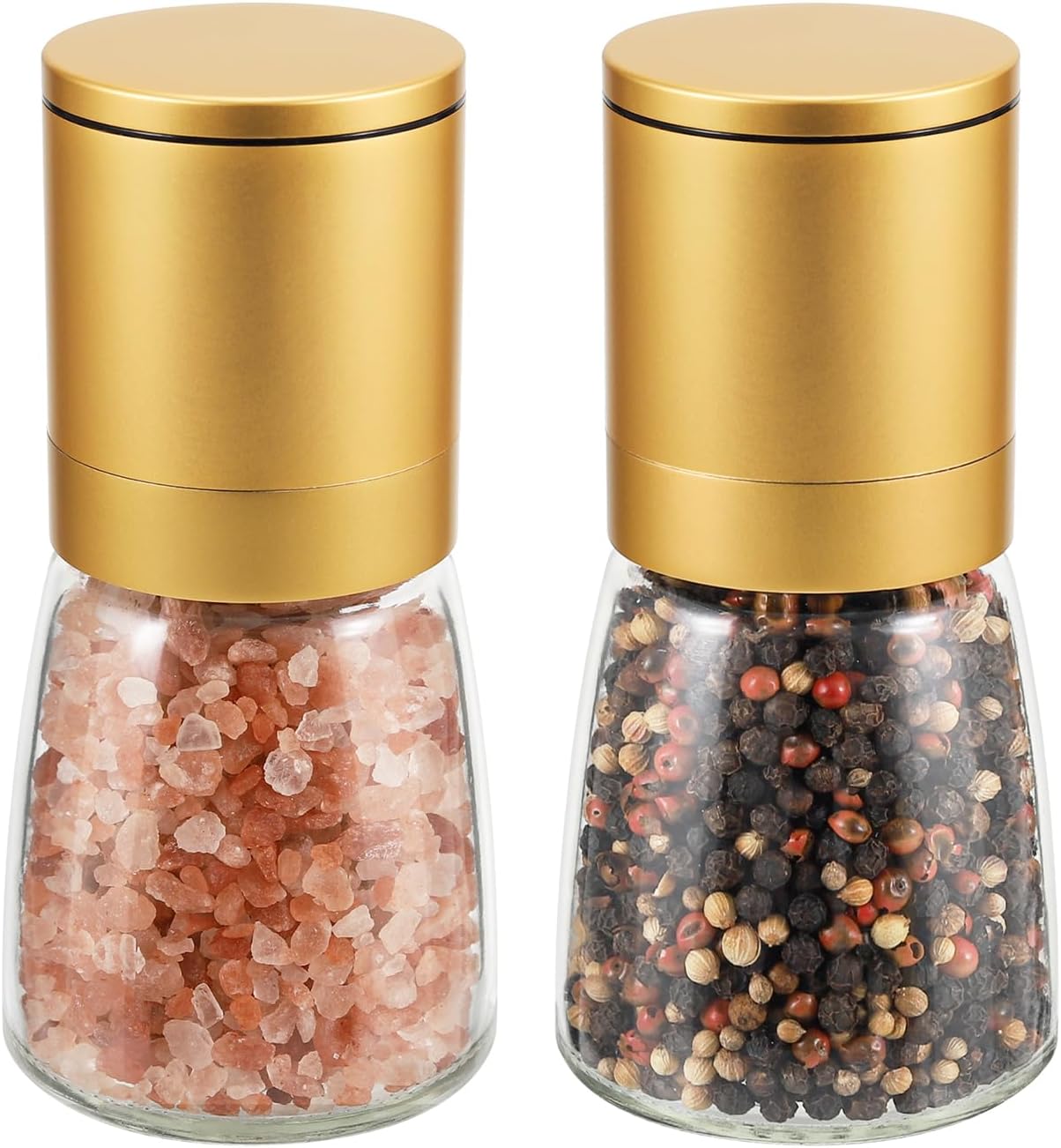 Vucumber Gold Pepper Salt Grinder