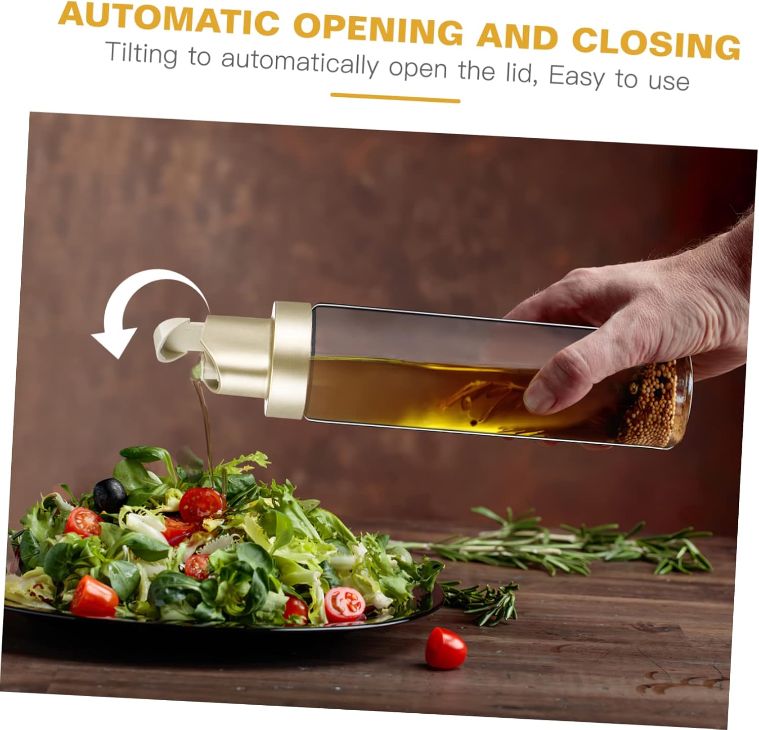 Olive Oil Condiment Dispenser Set Multi-Use Kitchen Tool