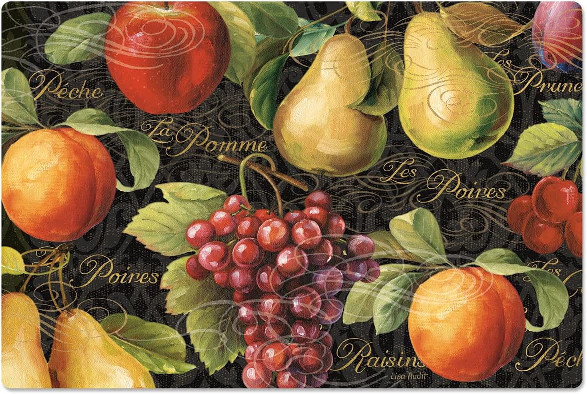 CounterArt Gourmet Fruit 30 x 20 Comfort Mat