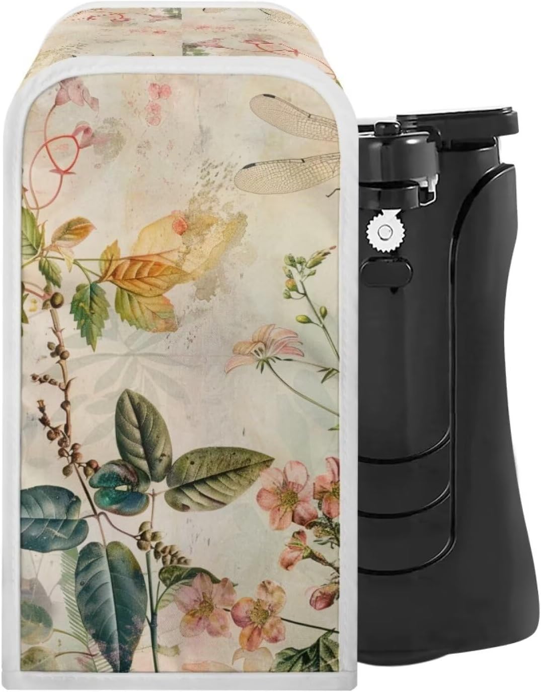 Elegant Pink Flower Can Opener Cover Wiryuouvt Soft Durable