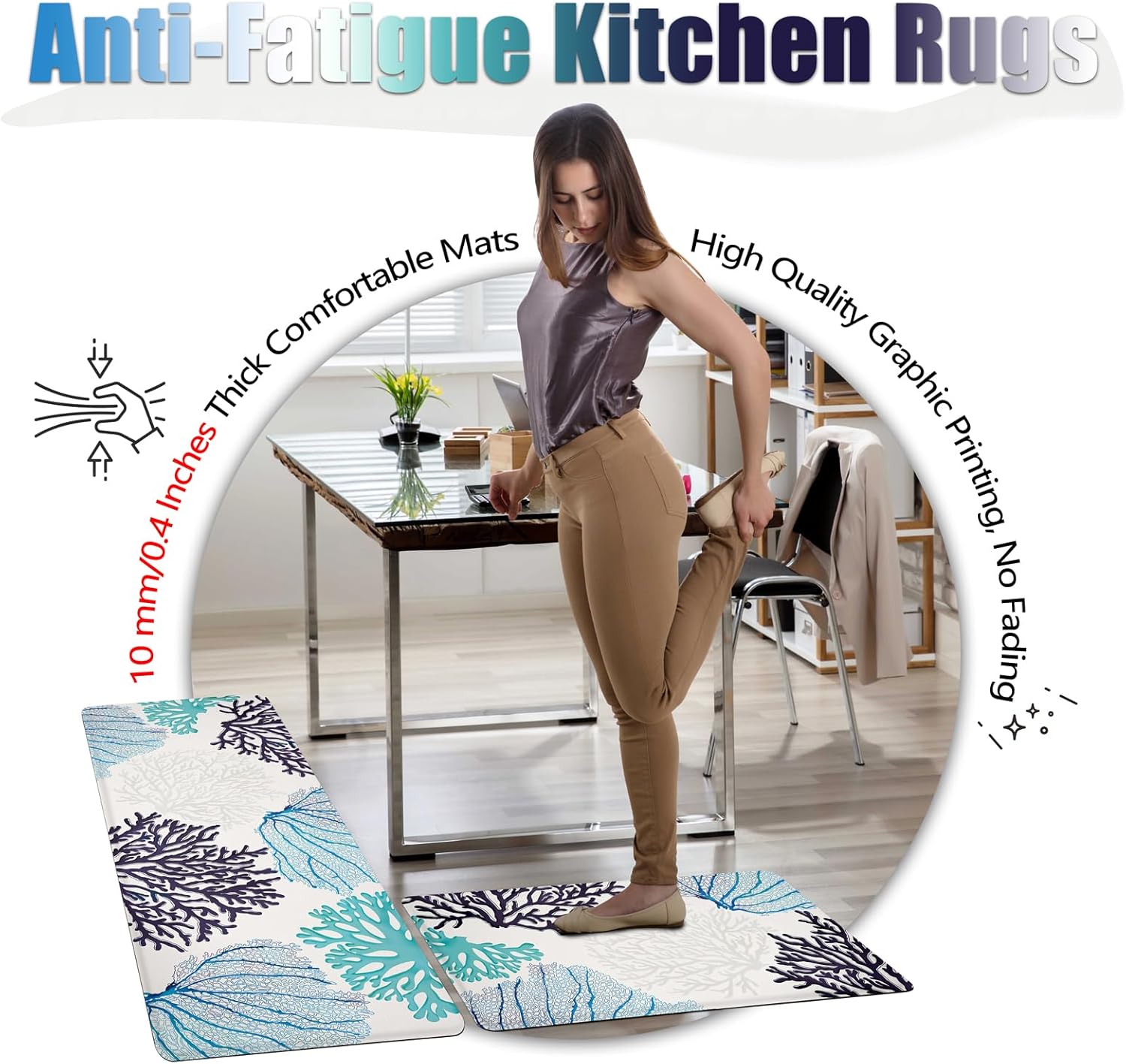 Coastal Kitchen Mat Set for Your Home Decor