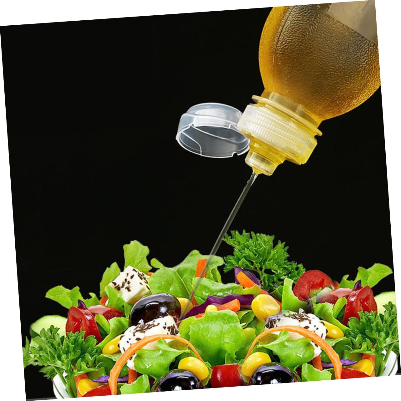 4pcs Multi-Purpose Oil Dispenser Bottles for Kitchen Use