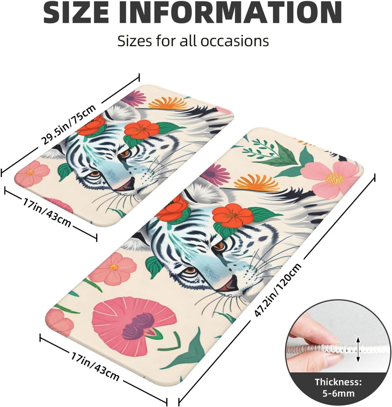 Perfect Non-Slip Kitchen Mat for Cats and Humans
