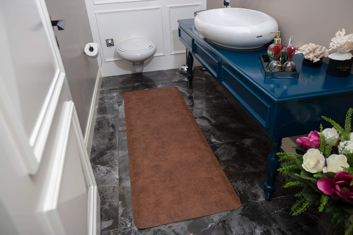 Sturdy Anti Fatigue Standing Desk Mat for Kitchens Living Rooms
