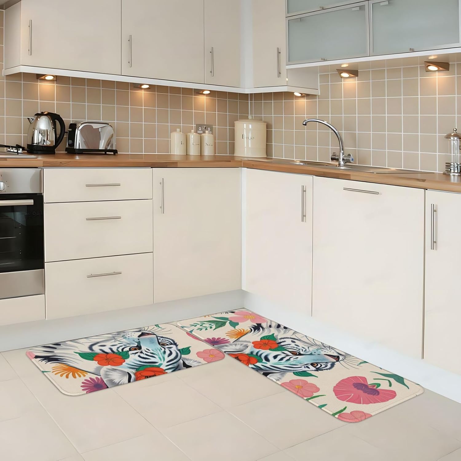 Perfect Non-Slip Kitchen Mat for Cats and Humans
