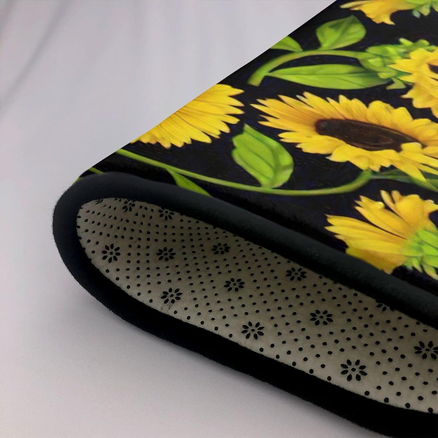 Breaux Sunflower Non-Slip Floor Mat80x58