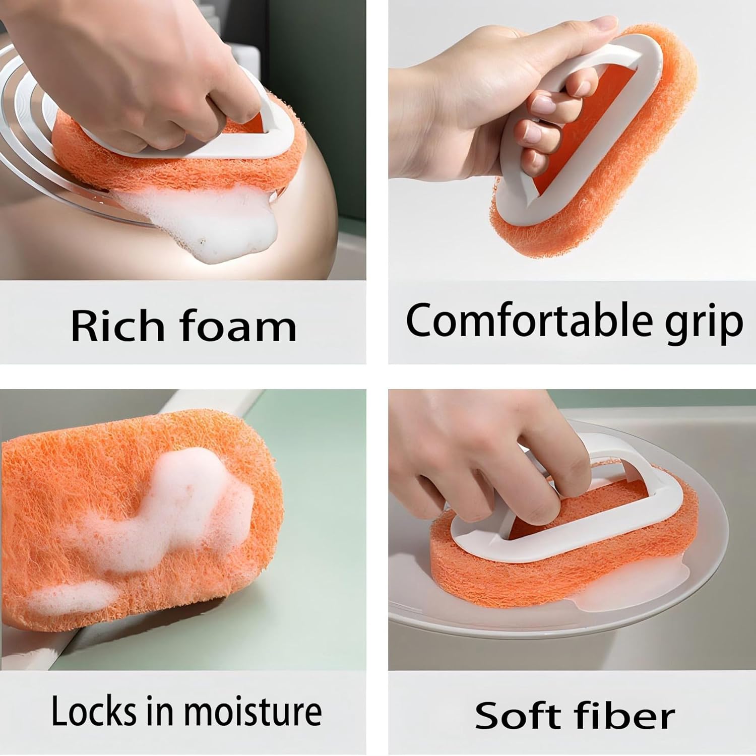 Waterproof Kitchen Cleaning Brush Non-Trace