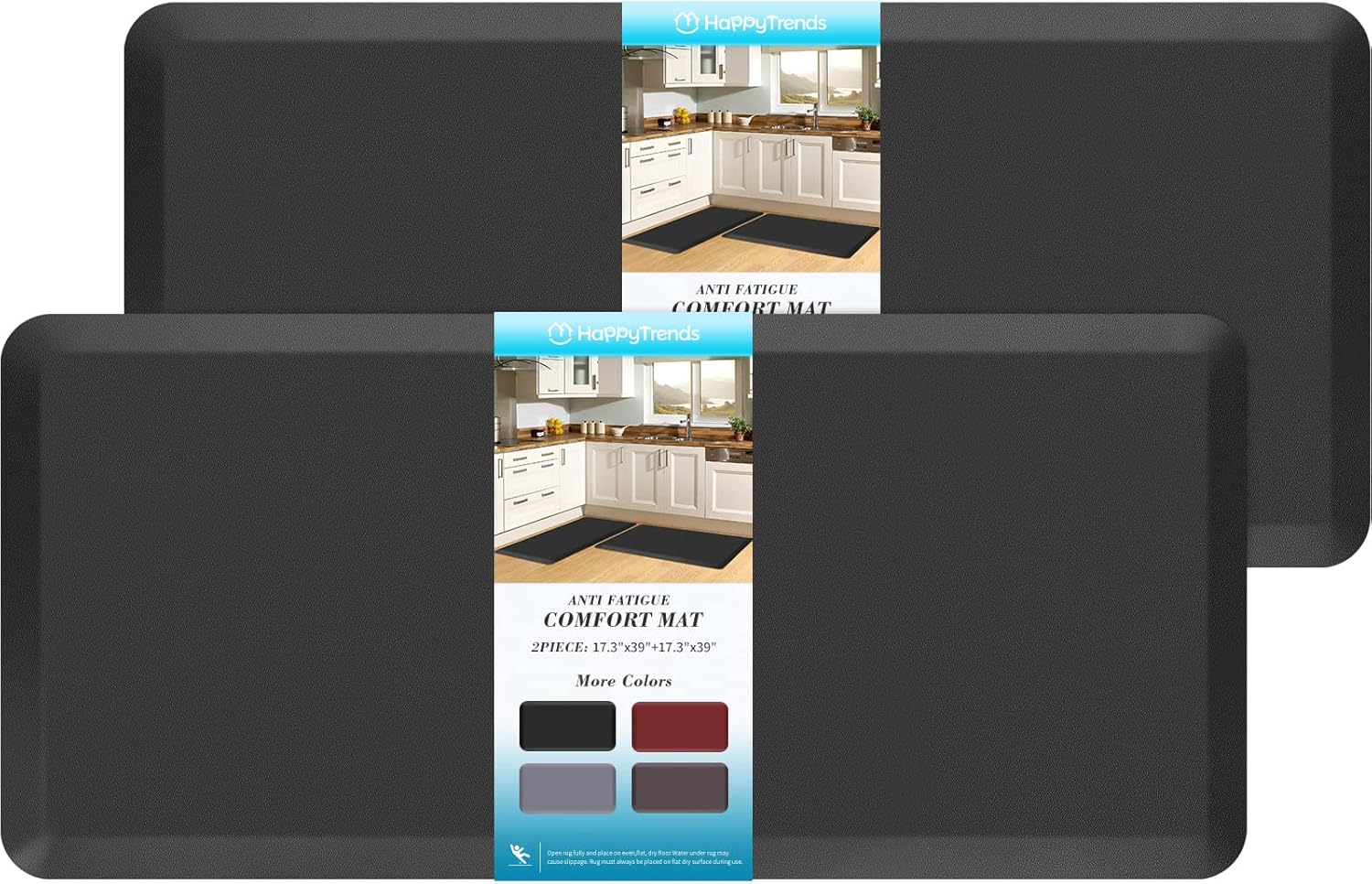 2PCS Kitchen Mat Set