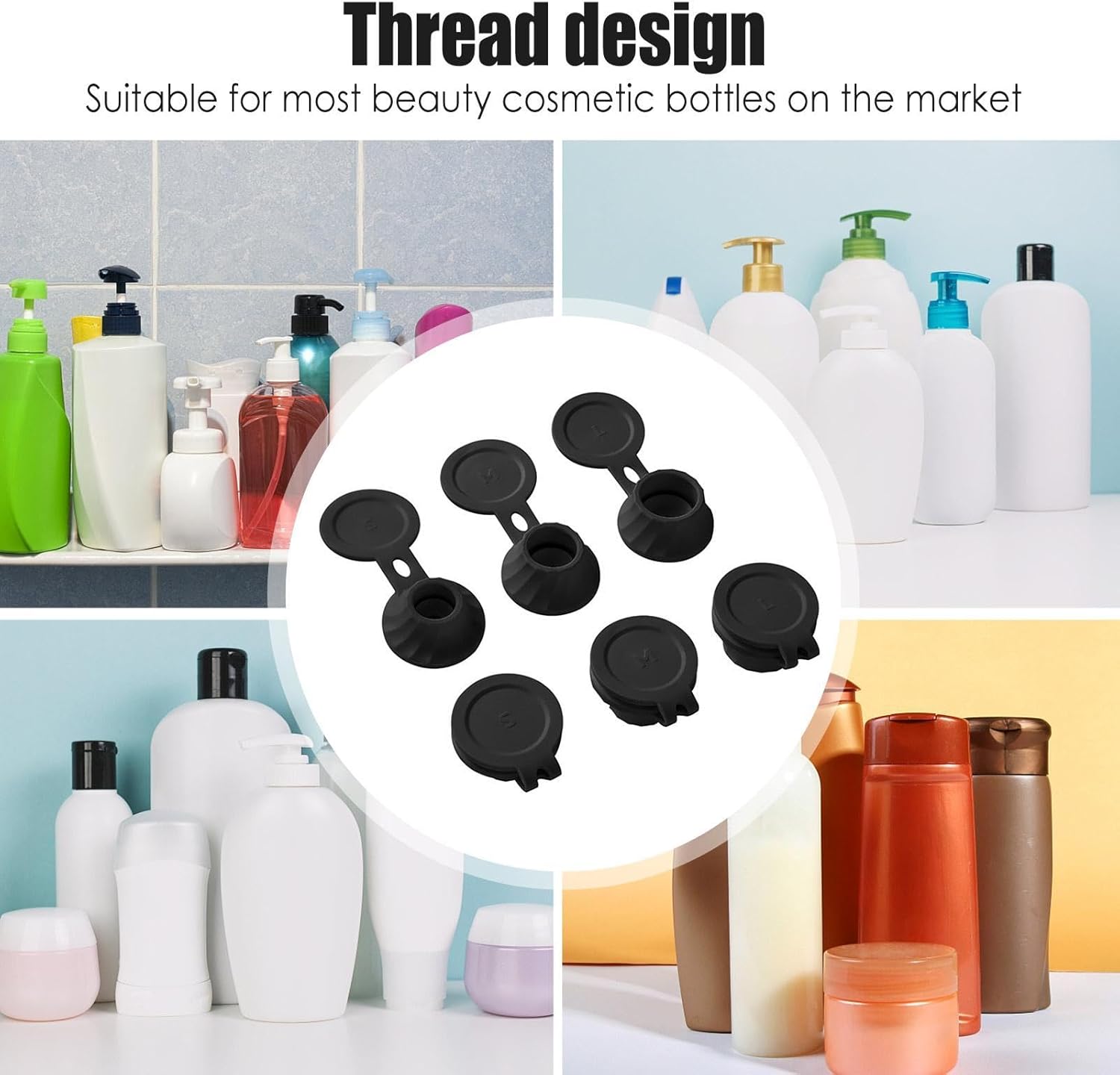 Zero-Waste 6-Pack Inverted Bottle Caps
