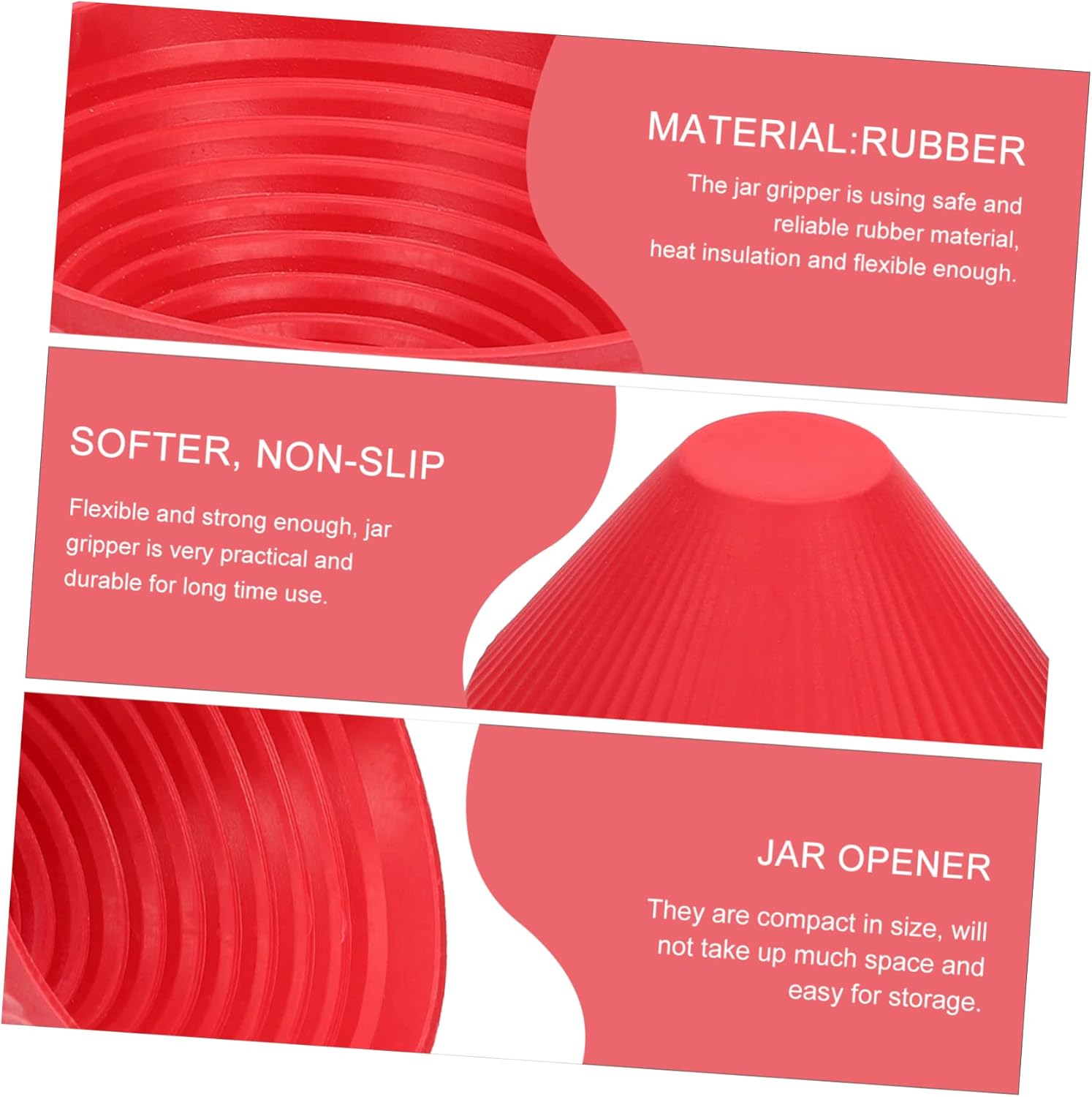 5-Piece Non-Slip Jar Openers