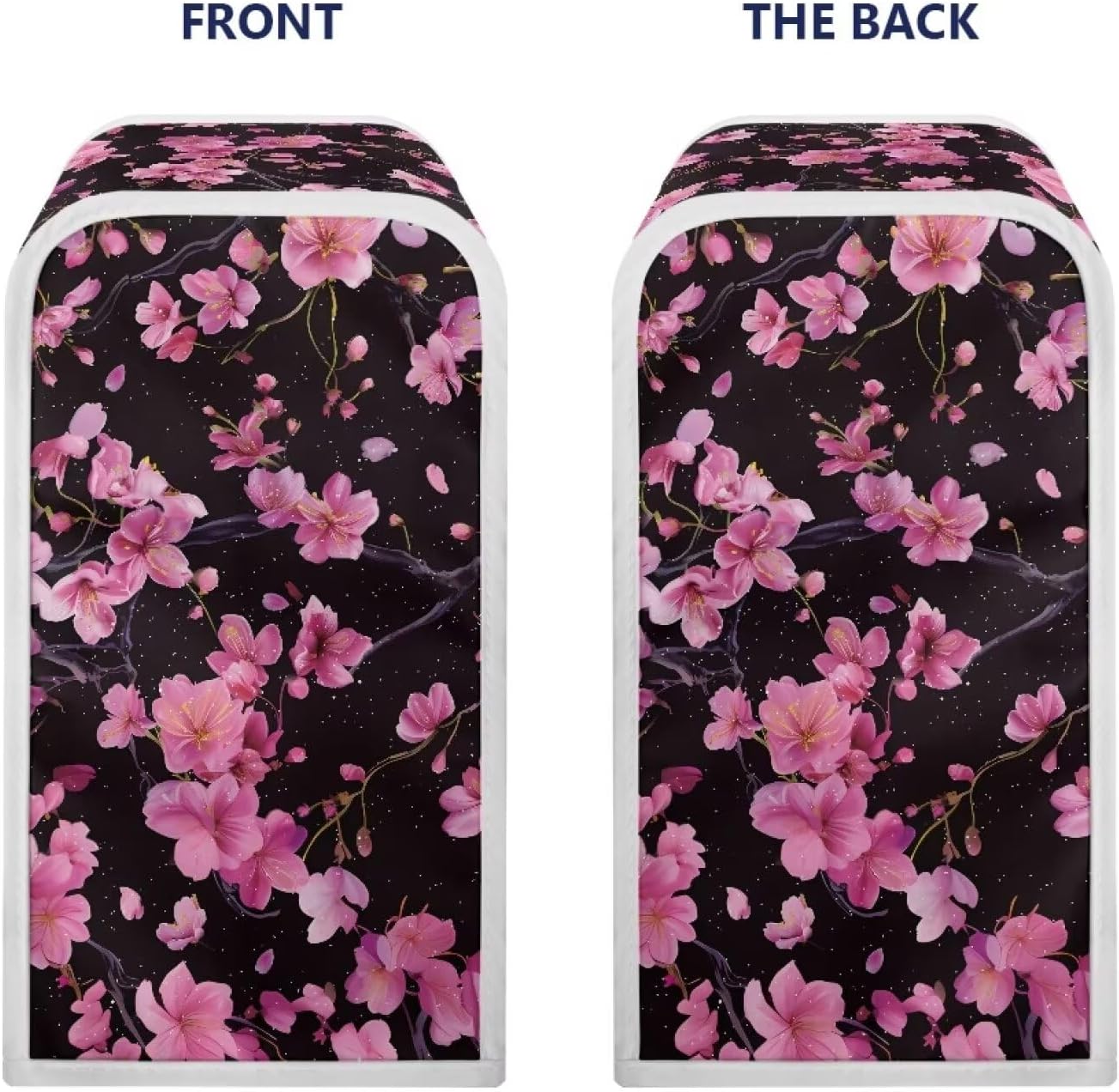 Elegant Pink Flowers Can Opener Cover