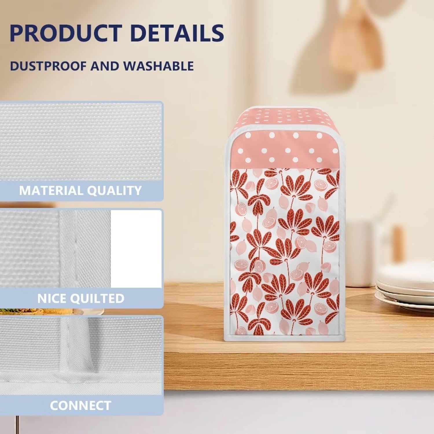 Durable Kitchen Can Opener Cover with Lemon Pattern for Professionals