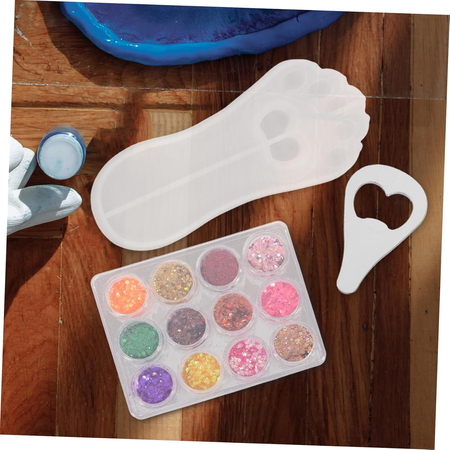 Charming Kitten Paw resin bottle opener mold DIY home decor