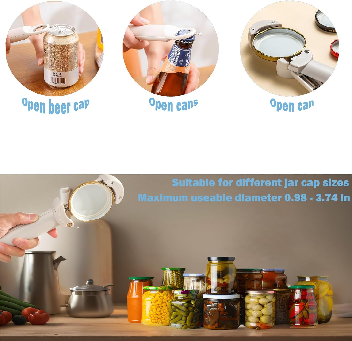 Perfect Electric Can Opener Red