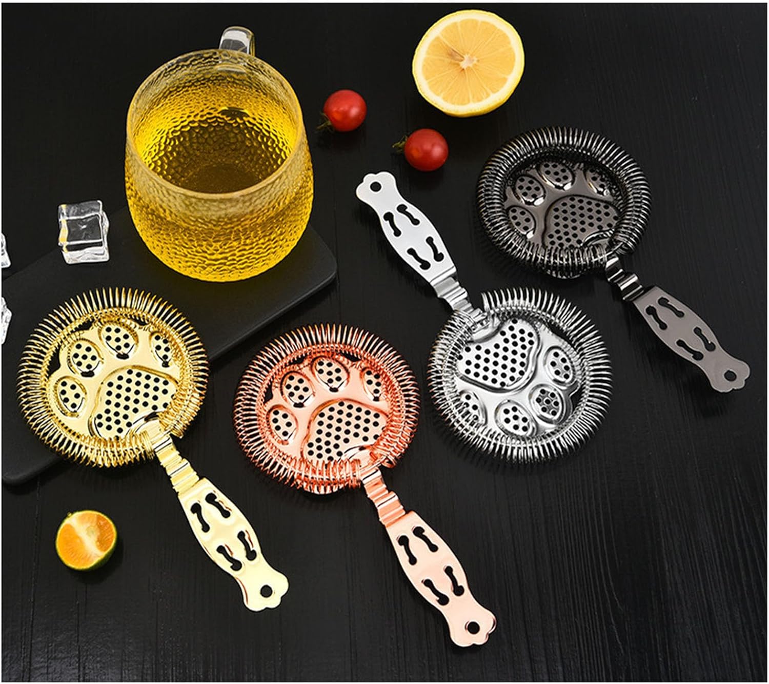 Stainless Steel Bar Strainer Professional Cocktail Tool
