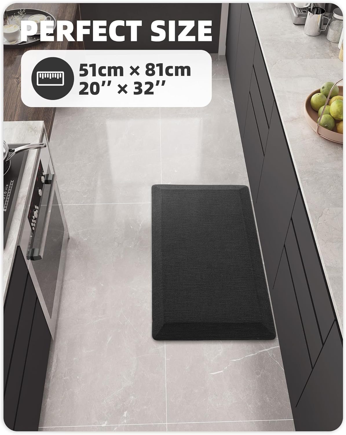 ColorGeometry Anti-Fatigue Kitchen Mat
