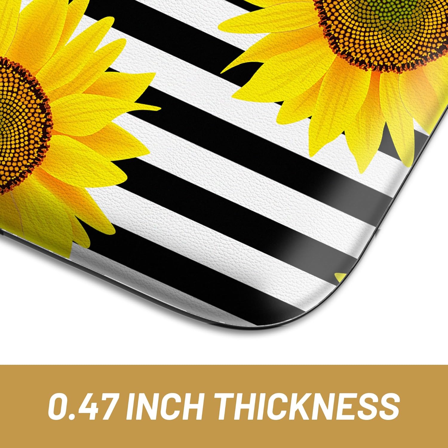 Sunflower Kitchen Mats Durable Anti-Fatigue Kitchen Mat for Home Use