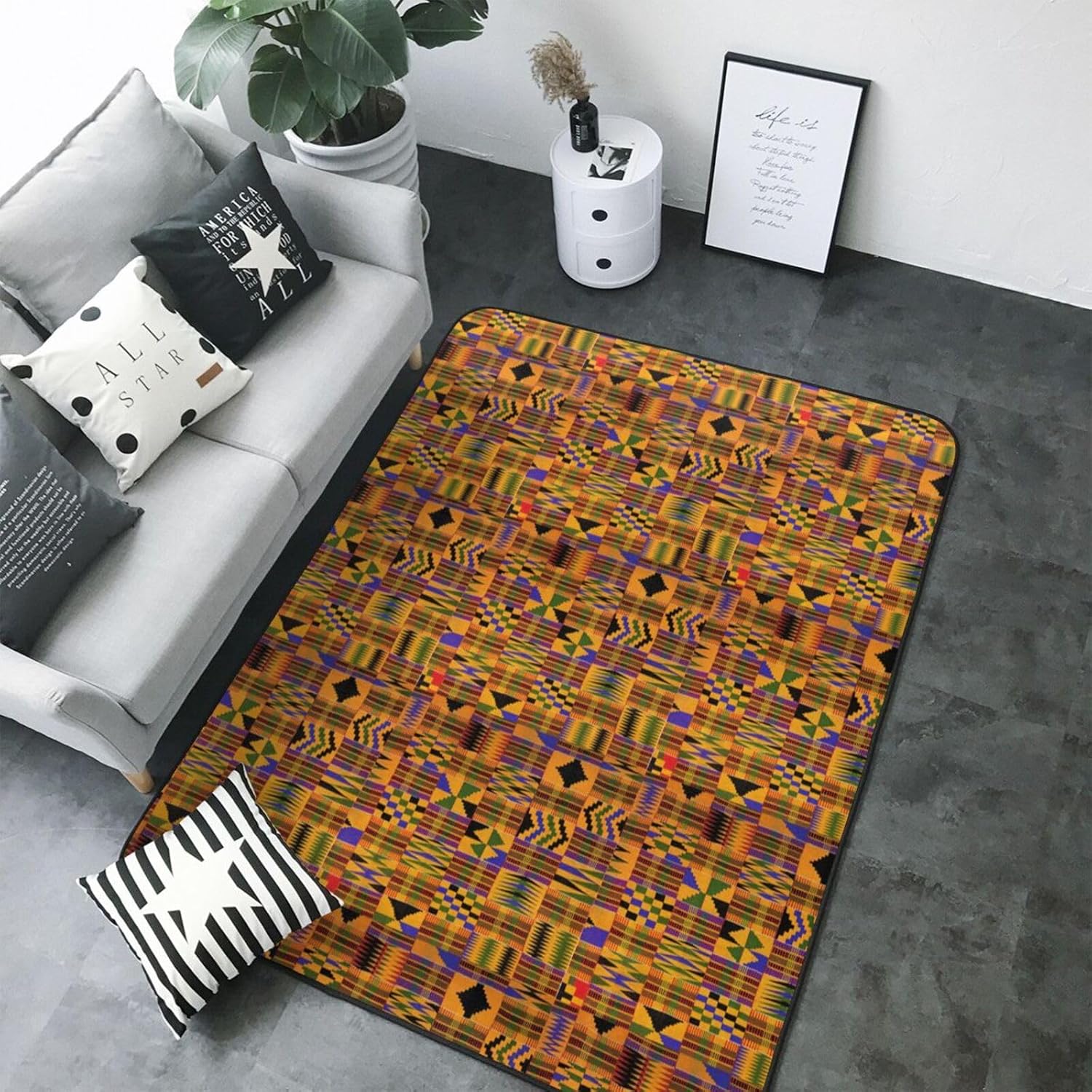 Breaux African Ethical Mat 80x58