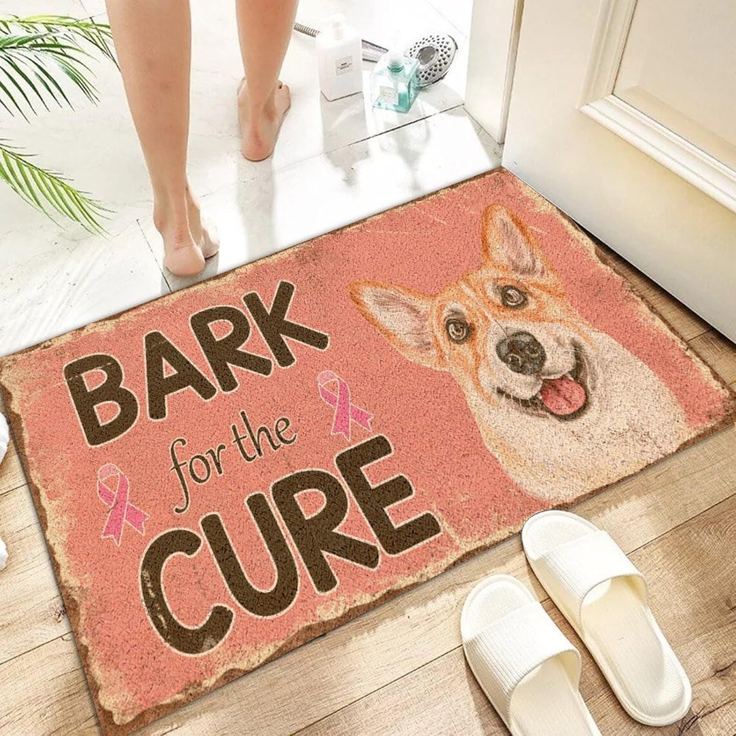 Warm Front Door Welcome Mat
