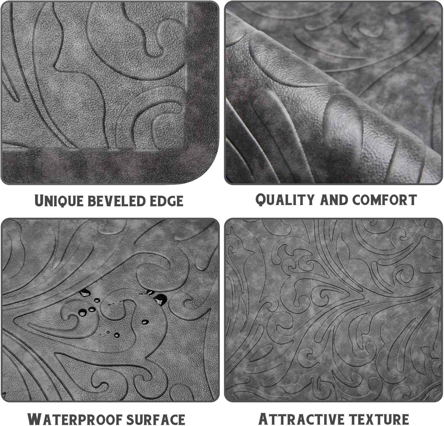 Premium KMAT Kitchen Mat - Anti-Fatigue Waterproof