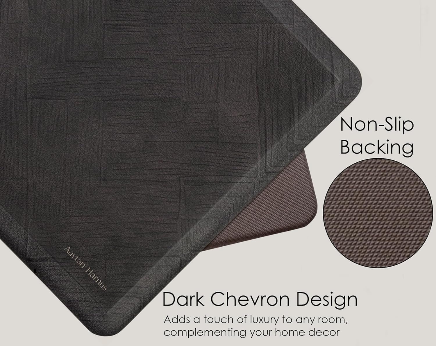 173x295in Premium Standing Desk Mat for Comfort and Extra Flexibility