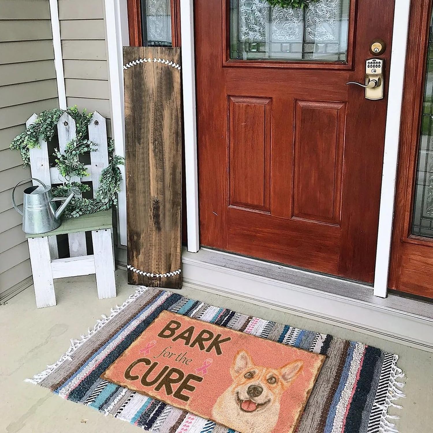 Warm Front Door Welcome Mat