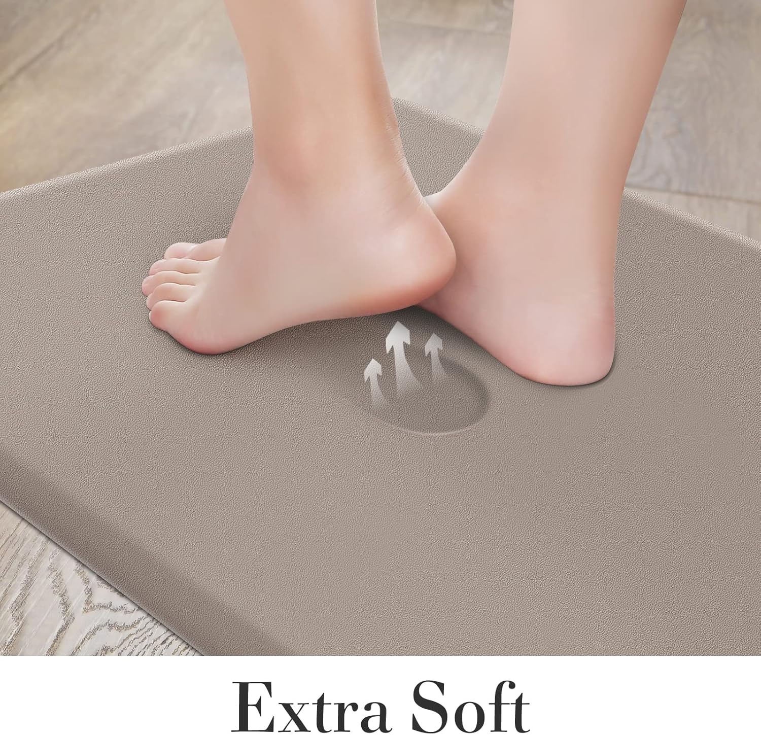 HappyTrends Kitchen Mat Comfort for Standing in Style