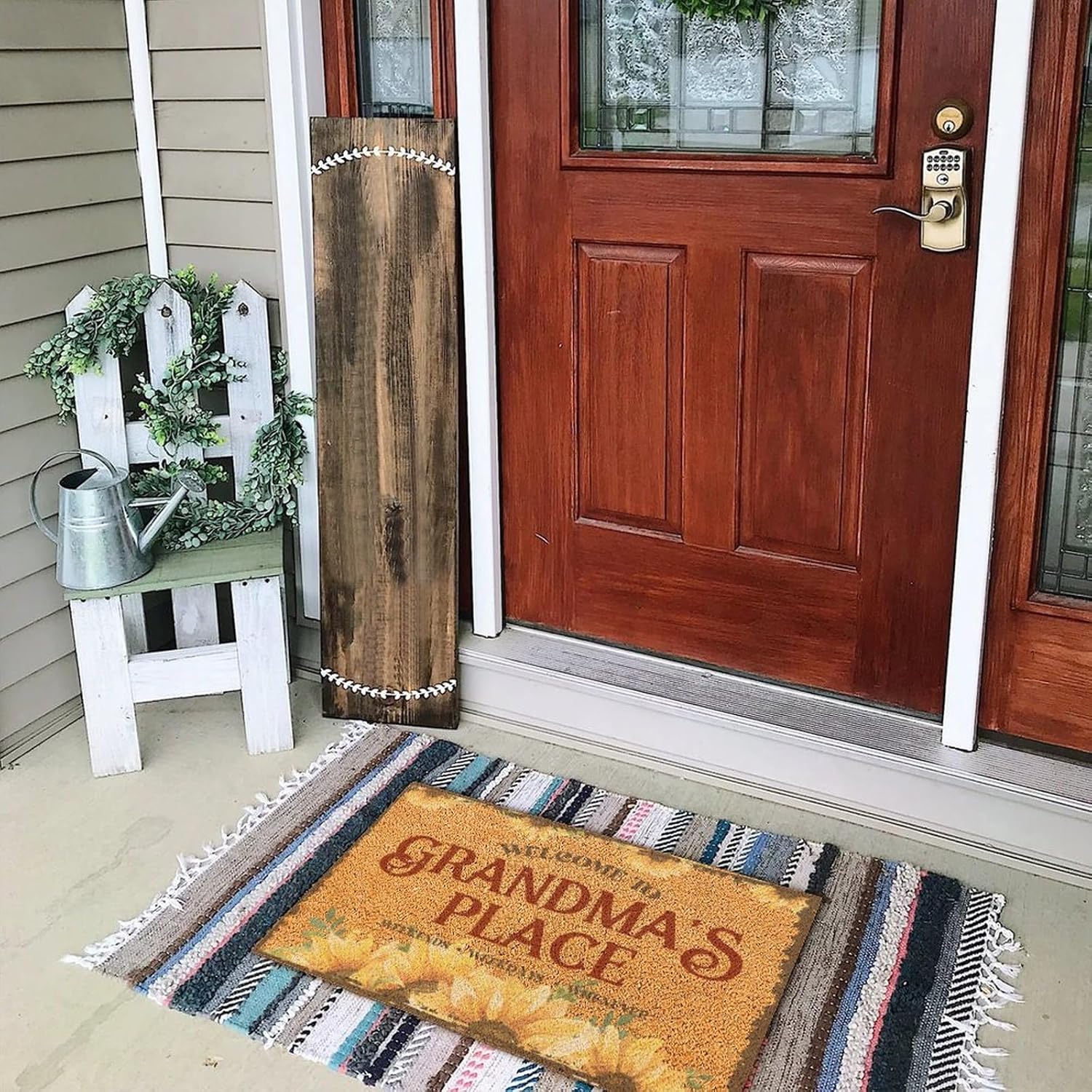 Welcome to Grandmas Place Coir Fiber Entry Mat