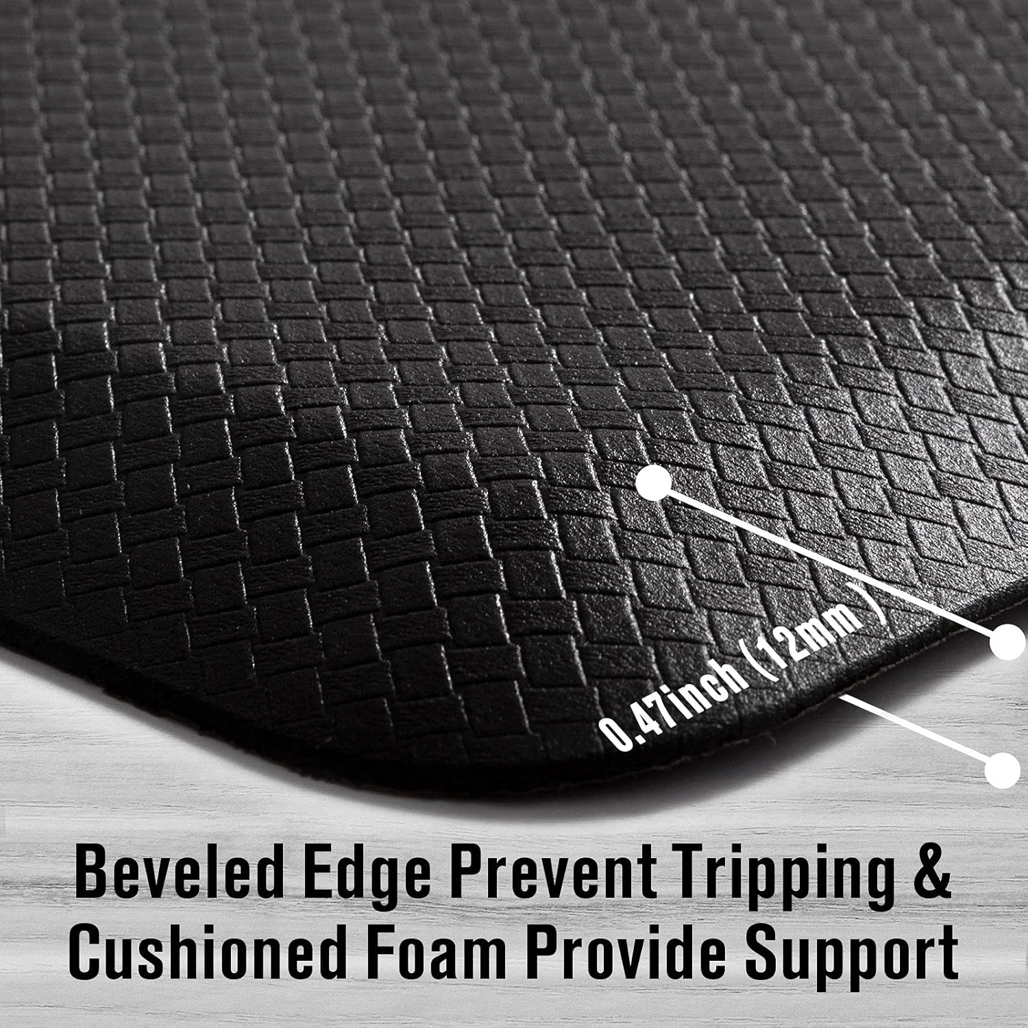 Ergonomic Standing Kitchen Mat for Anti-Fatigue Comfort