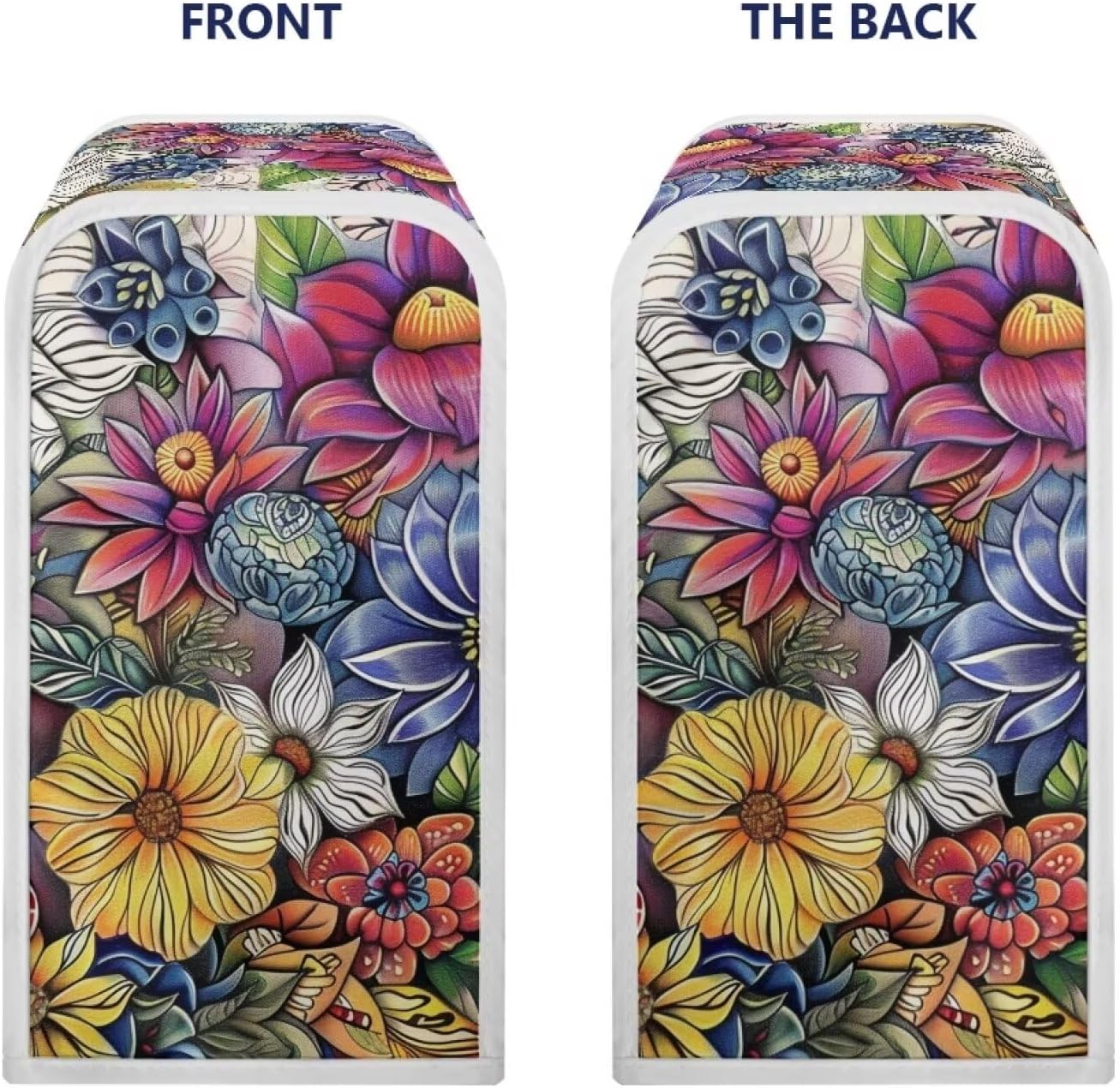 ZUXONGSY Bohemian Flower Can Opener Cover Durable Stylish Electric Can Opener Dust Cover