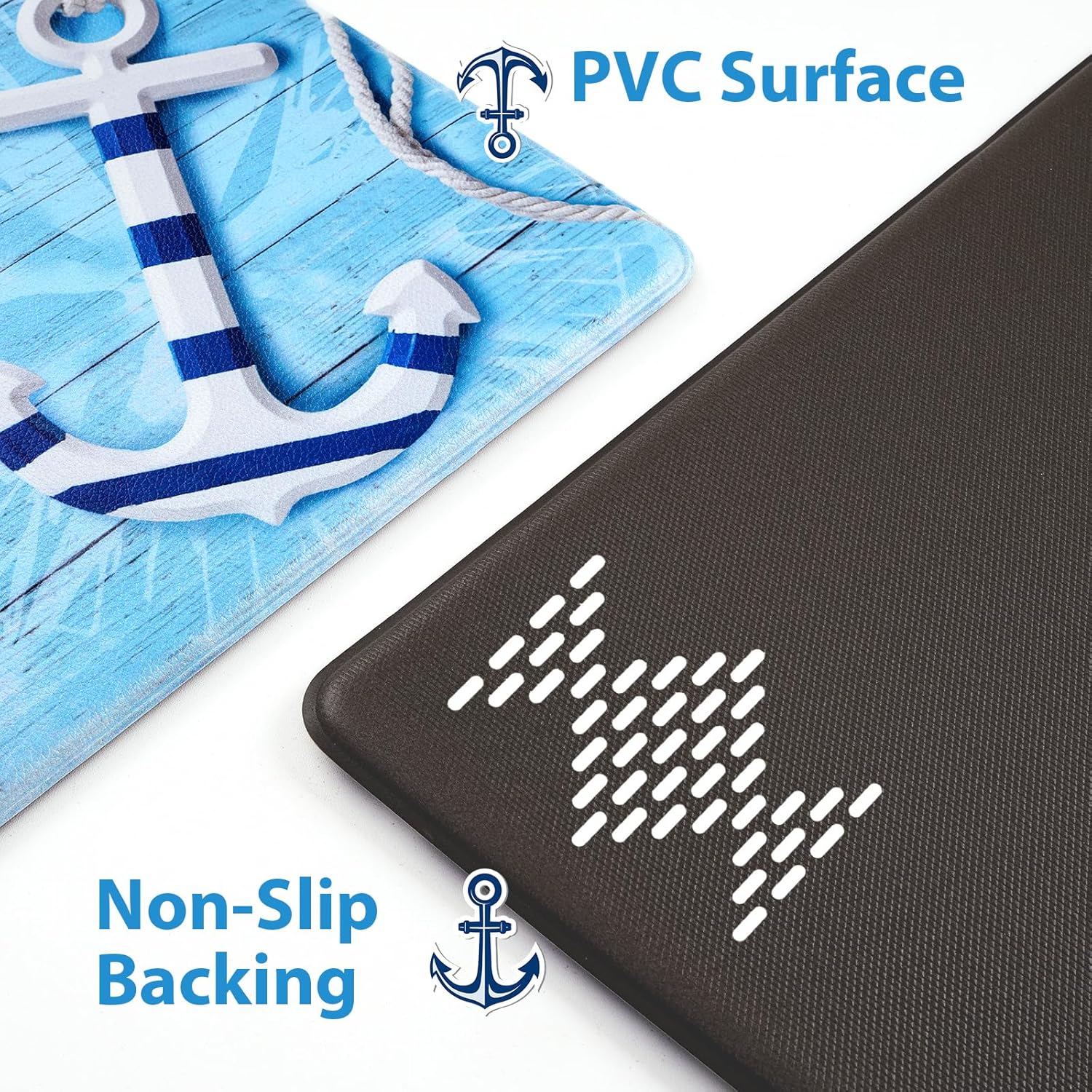 Perfect Coastal Comfort Mat for Kitchen Standing