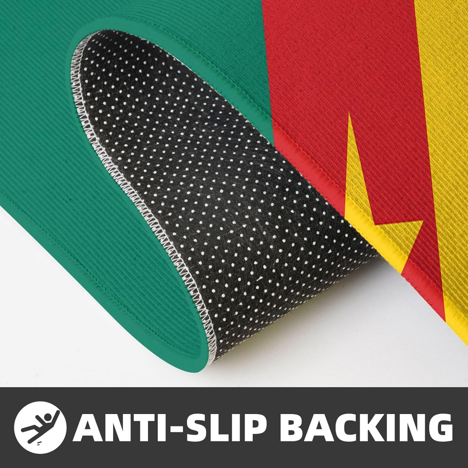 Cameroon Flag Kitchen Mats