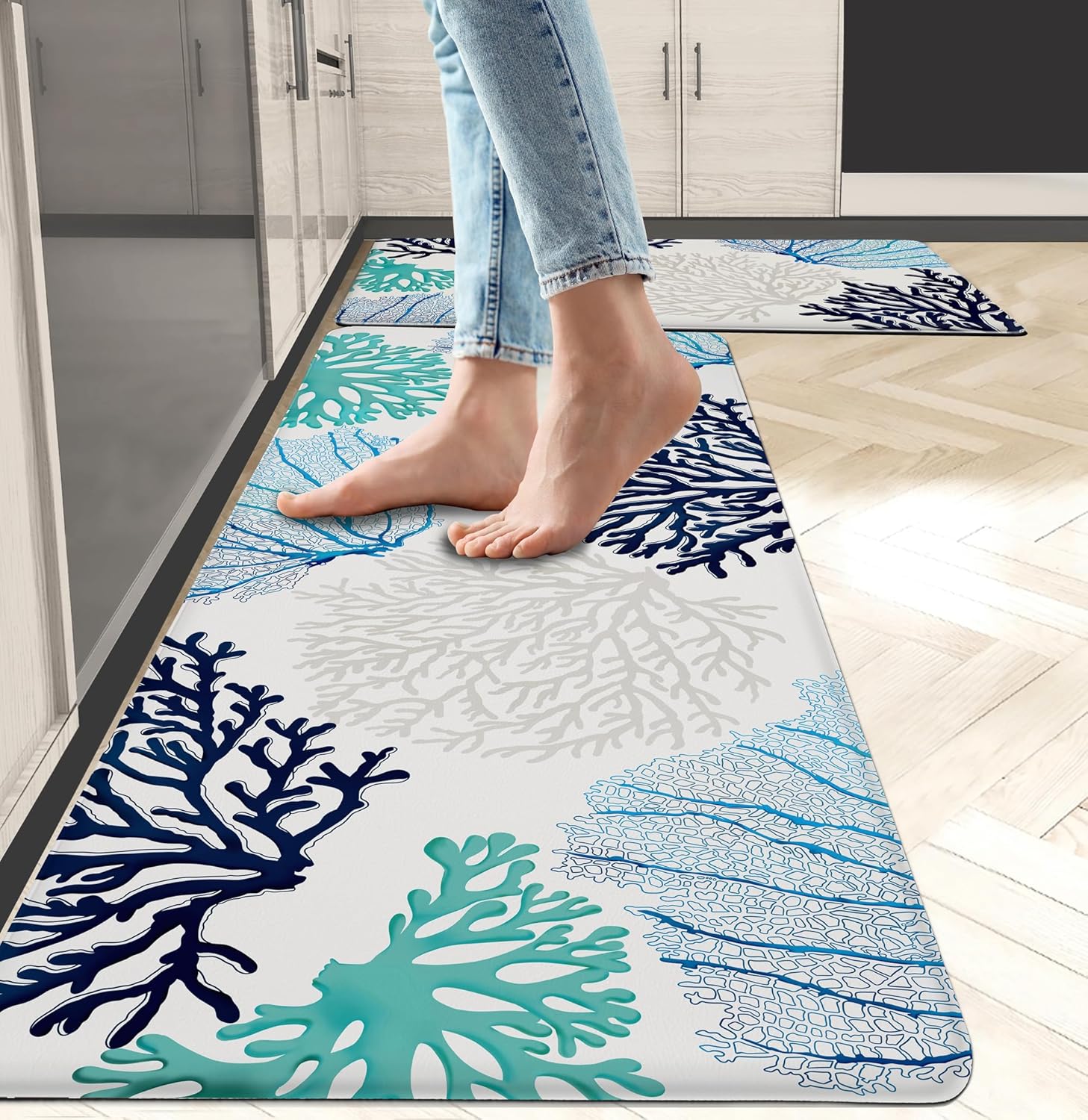 Coastal Kitchen Mat Set for Your Home Decor