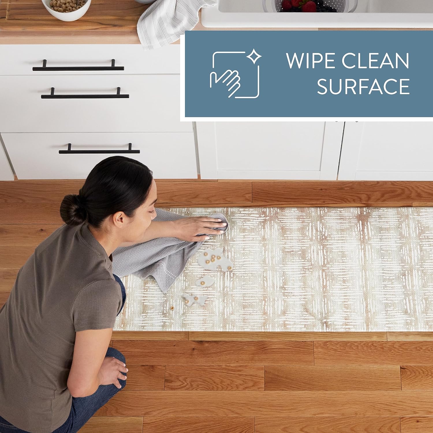 TOWN COUNTRY BASICS Comfort Mat for Kitchen Standing Desk