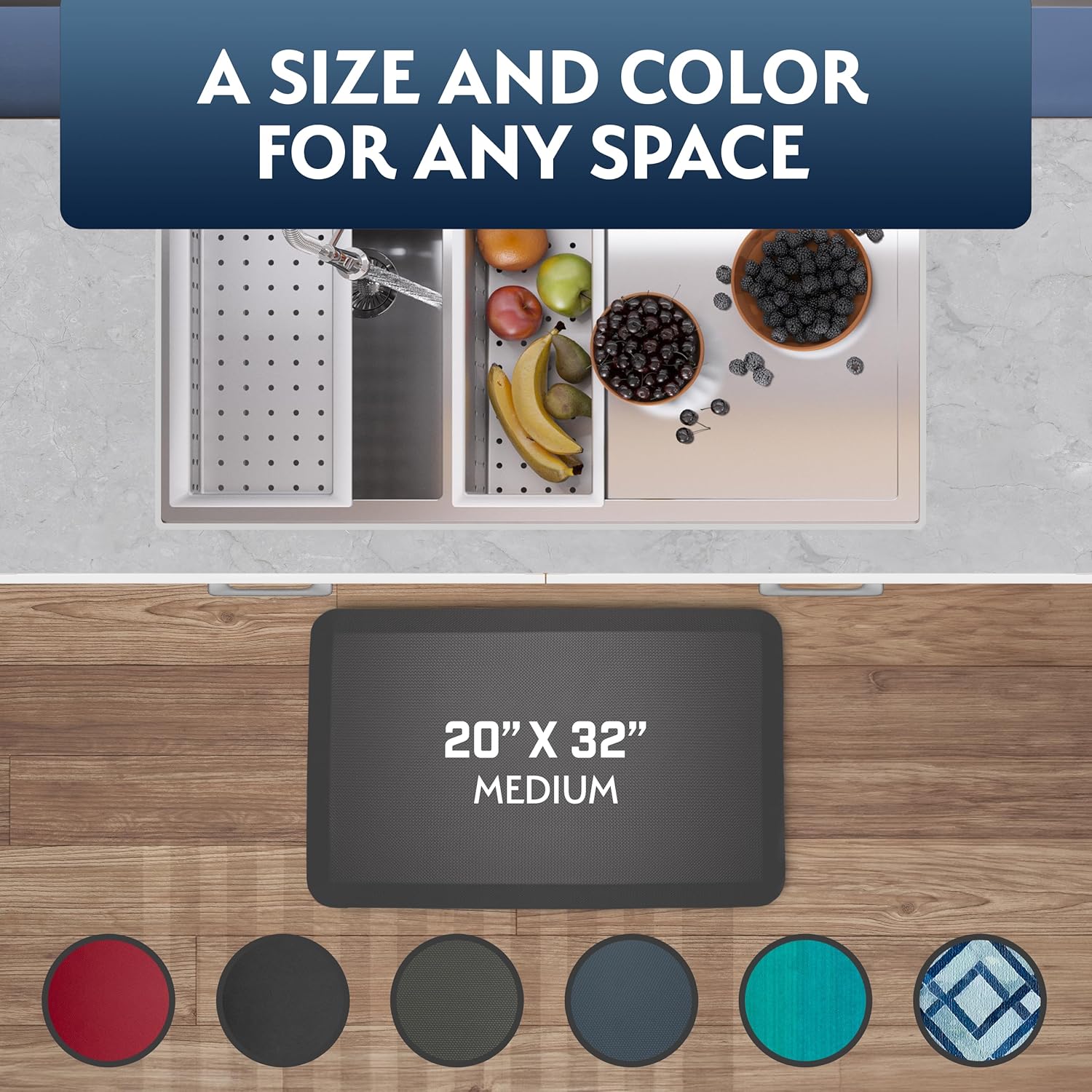 Sky Solutions Anti Fatigue Mat - Comfort for Standing